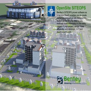 Bentley OpenSite SITEOPS 实景建模和场地设计-时代软件