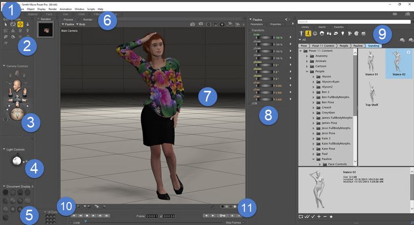 图片[6]-Poser Pro v12.0.1029 人物造型设计 X64授权激活版(附补丁+教程)-时代软件